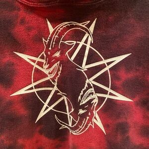 Rare, Vintage Slipknot Tie Dye Hoodie, L